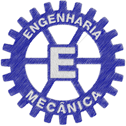 Matriz de Bordado Simbolo Engenharia Mecânica 